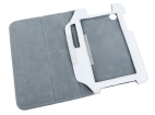 Biele puzdro určené pre Samsung Galaxy Tab P3100 (pravá koža)