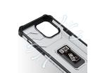 Odolný hybridný kryt + magnetický držiak pre iPhone 11 Pro modrý