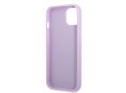 Guess GUHCP13SPS4MU iPhone 13 mini 5,4" fialové/fialové tvrdé puzdro Saffiano 4G malé kovové logo