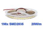 Profi LED pás do interiéru - 20W/m - Studená biela 198xSMD2835 - 5m bal.