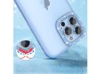 Kingxbar Sparkle Series iPhone 13 Pro Max s modrým kryštálovým zadným krytom