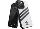 Adidas OR Tvarované puzdro PU iPhone 14 Pro 6,1" biele/čierne/bielo-čierne 50190