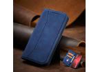 Magnet Fancy Case pre iPhone 13 Pro peňaženkový kryt držiak kariet modrý
