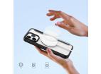 Magnetické puzdro MagSafe s flipovým krytom Dux Ducis Skin X Pro pre iPhone 15 Pro Max - čierne