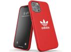 Adidas tvarované puzdro Canvas iPhone 12 Pro Max červené/červené 42270