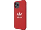 Adidas tvarované puzdro Canvas iPhone 12 Pro Max červené/červené 42270