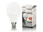 LED žiarovka G45 - E14 - 10W - teplá biela
