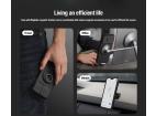 Obrnené magnetické puzdro Nillkin CamShield Pro pre iPhone 15 s krytom fotoaparátu - čierne
