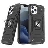 Wozinsky Ring Armor puzdro iPhone 14 Pro obrnené hybridné puzdro + magnetický držiak čierne