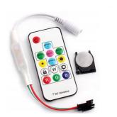Digitálny ovládač LED pásky WS2811 2812 SP103E RF