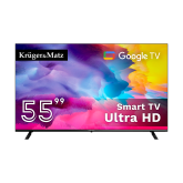 Kruger&Matz 55" UHD Google TV DVB-T2/T/C H.265 HEVC TV