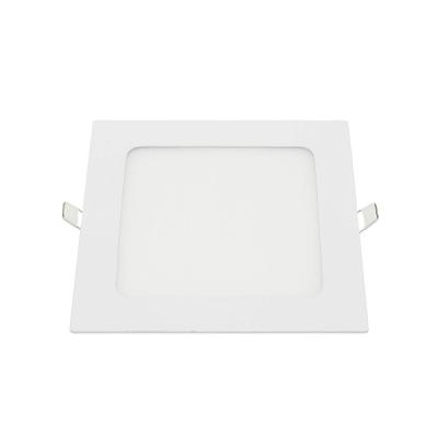 Vstavaný štvorcový LED panel 12W Teplá biela