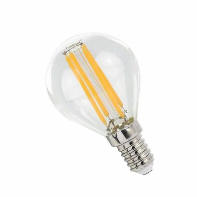LED žiarovka led filament E14 led 6W g45 mała guľa neutralna biela 4000K RETRO