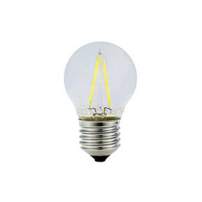 Filament LED žiarovka E27 G45 2w Studená biela