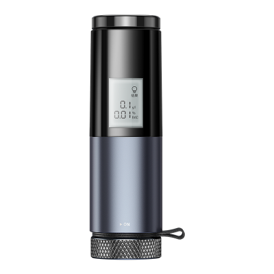 Elektronický dychový analyzátor Baseus Digitálny alkohol tester, bez úst, LCD (čierny)
