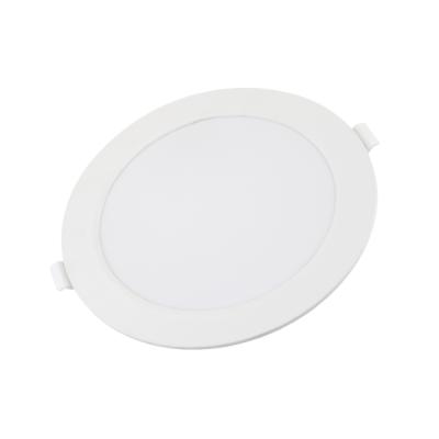 LED Backlit Slim Mini Round Panel 18W Neutrálna biela
