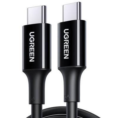 Kábel USB-C na USB-C UGREEN US300, 100W, 5A, 1m (čierny)