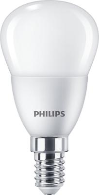 LED žiarovka guľová E14 P45 4,9W = 40W 470lm 6500K Cold PHILIPS