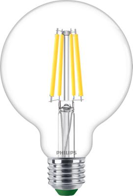 LED žiarovka E27 G95 4W = 60W 840lm 4000K Neutrálne vlákno PHILIPS Ultra Efficient