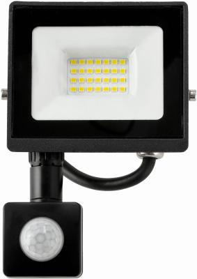 LED reflektor 20W - 2v1 - PIR - neutrálna biela
